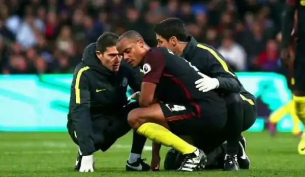 Vincent Kompany Officially Sidelined For Six Weeks Due To Injury (Read Details)